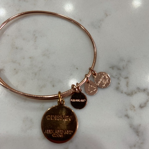 Disney x Alex and Ani // I Live in Fantasy Land Bracelet Set // Rose Gold - Picture 8 of 10